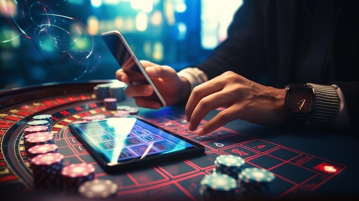 Pengguna Indonesia mengakses FAQ dan ketentuan layanan saldoku777 lewat smartphone